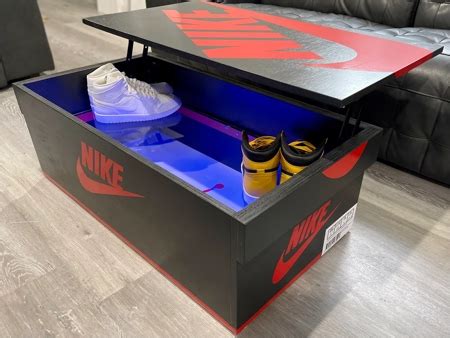 Nike Shoe Box Coffee Table 